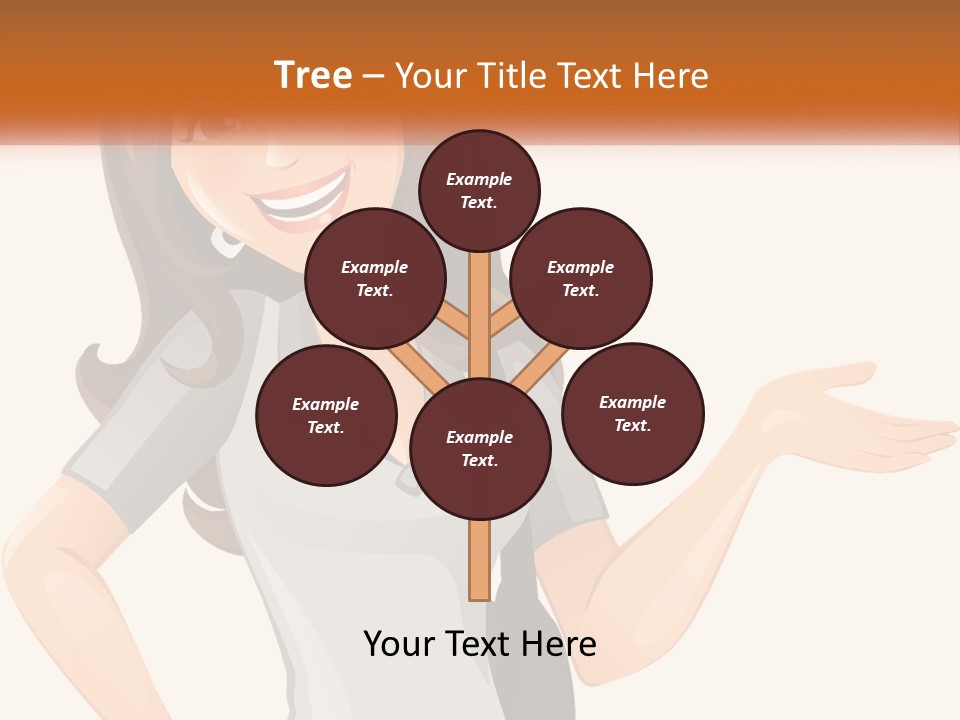 Man Property Cloud PowerPoint Template