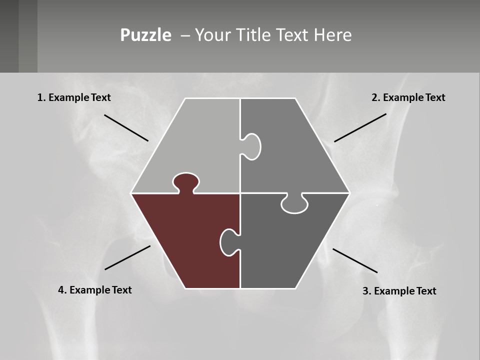 Home Made Human Hand PowerPoint Template