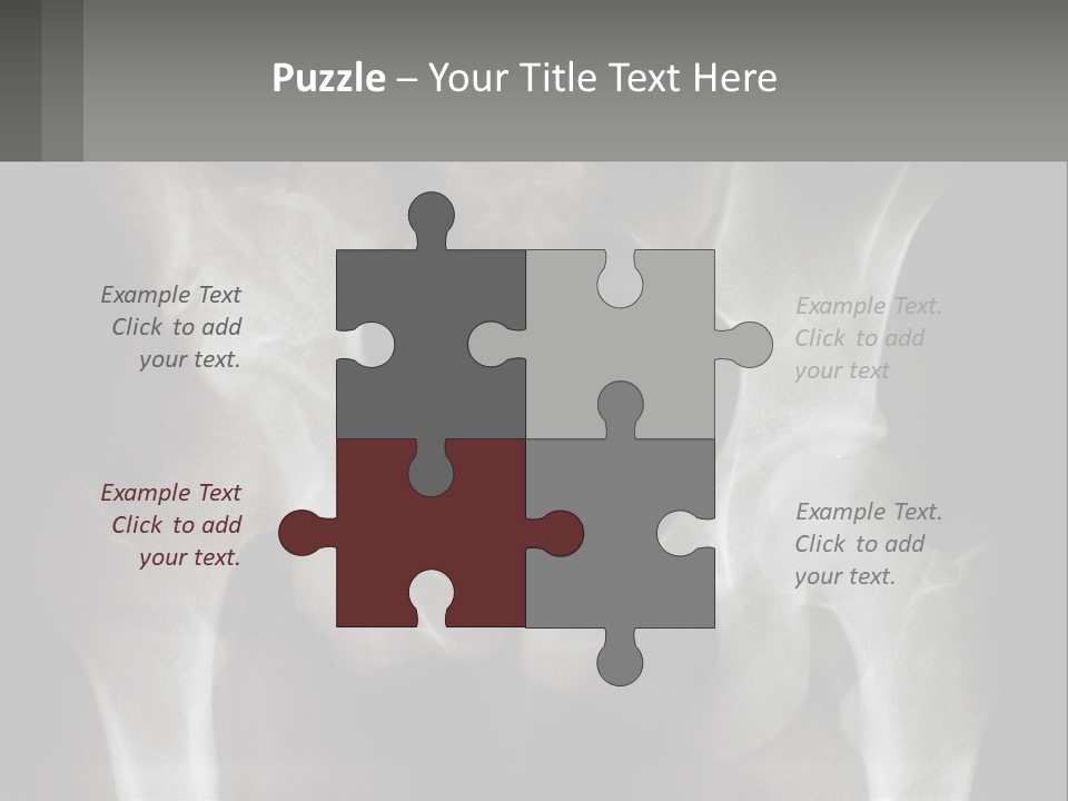 Home Made Human Hand PowerPoint Template