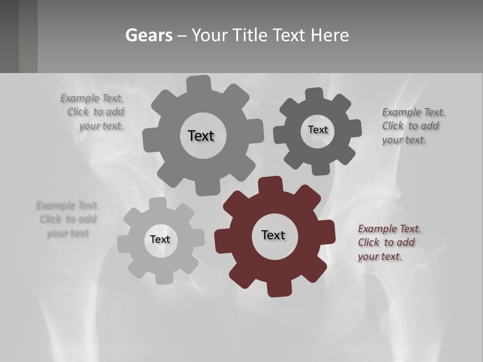 Home Made Human Hand PowerPoint Template