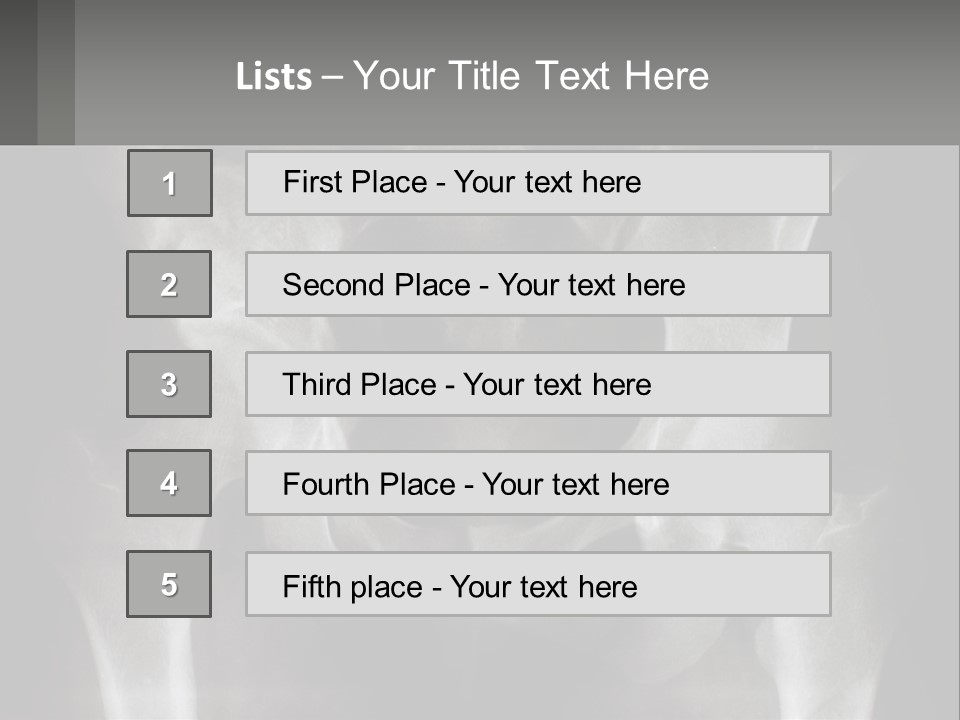 Home Made Human Hand PowerPoint Template