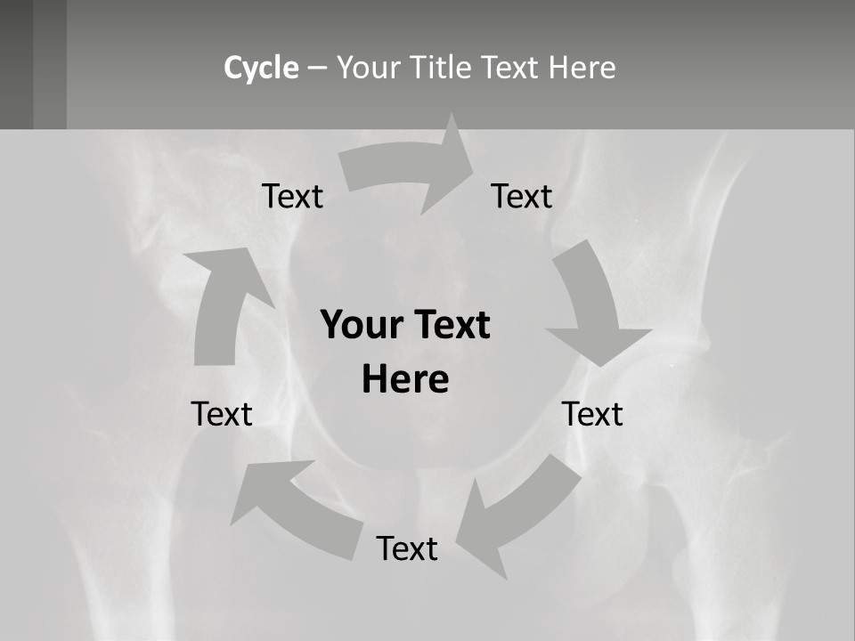 Home Made Human Hand PowerPoint Template