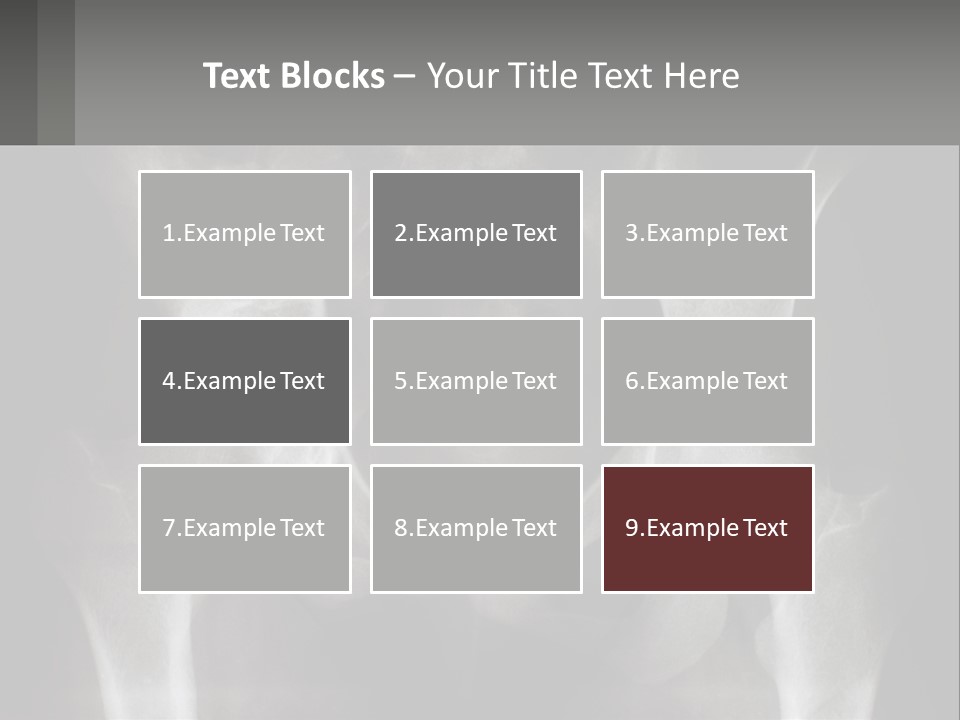 Home Made Human Hand PowerPoint Template