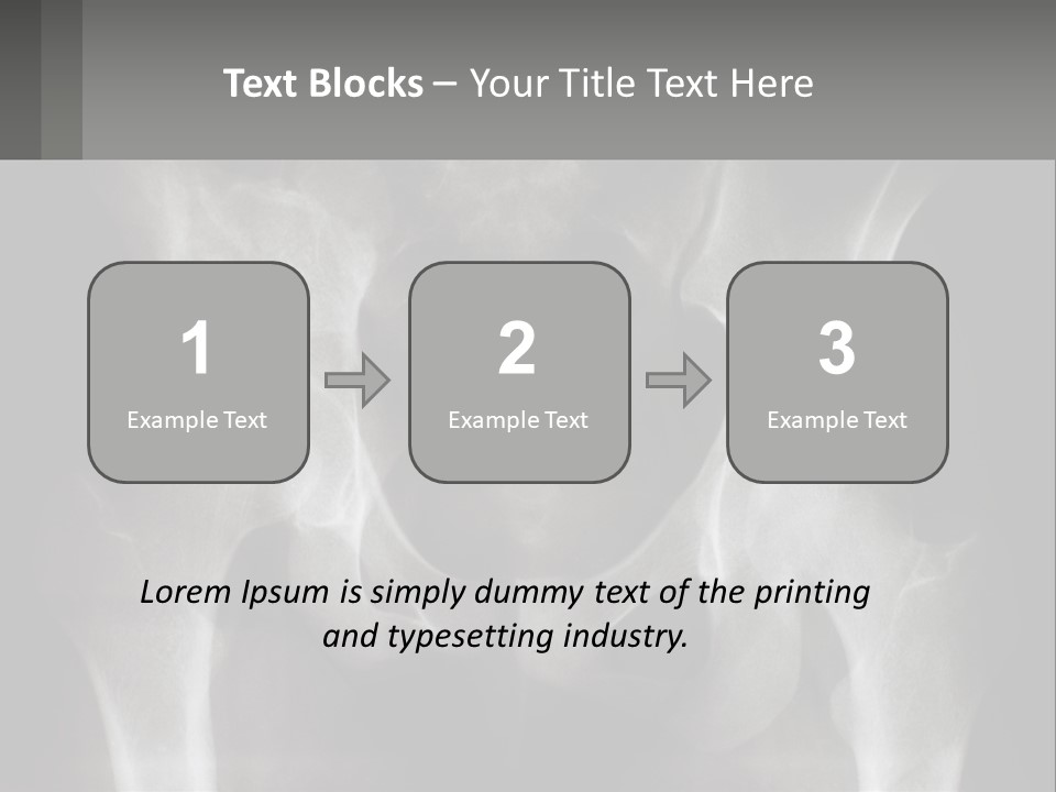 Home Made Human Hand PowerPoint Template