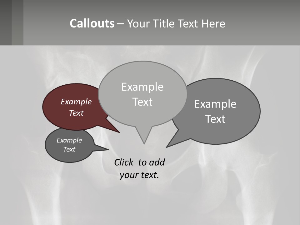 Home Made Human Hand PowerPoint Template