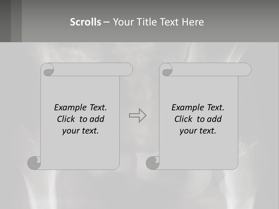 Home Made Human Hand PowerPoint Template