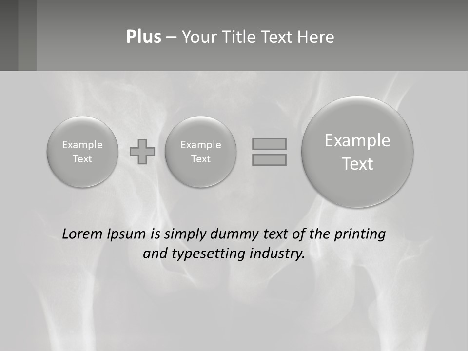 Home Made Human Hand PowerPoint Template