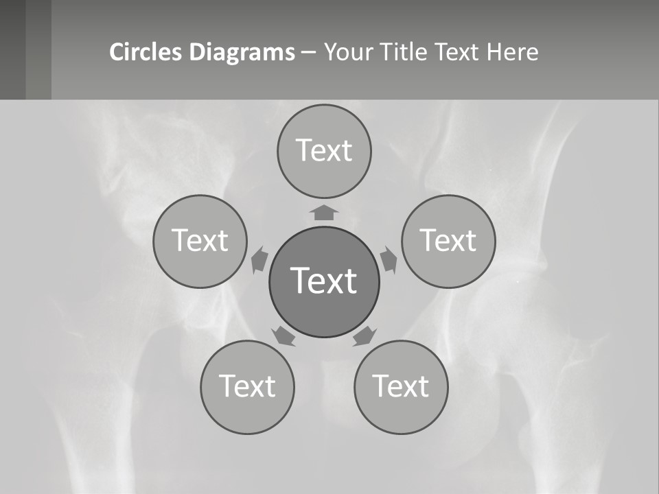 Home Made Human Hand PowerPoint Template