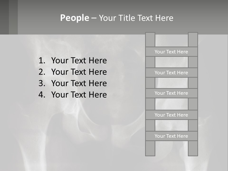 Home Made Human Hand PowerPoint Template