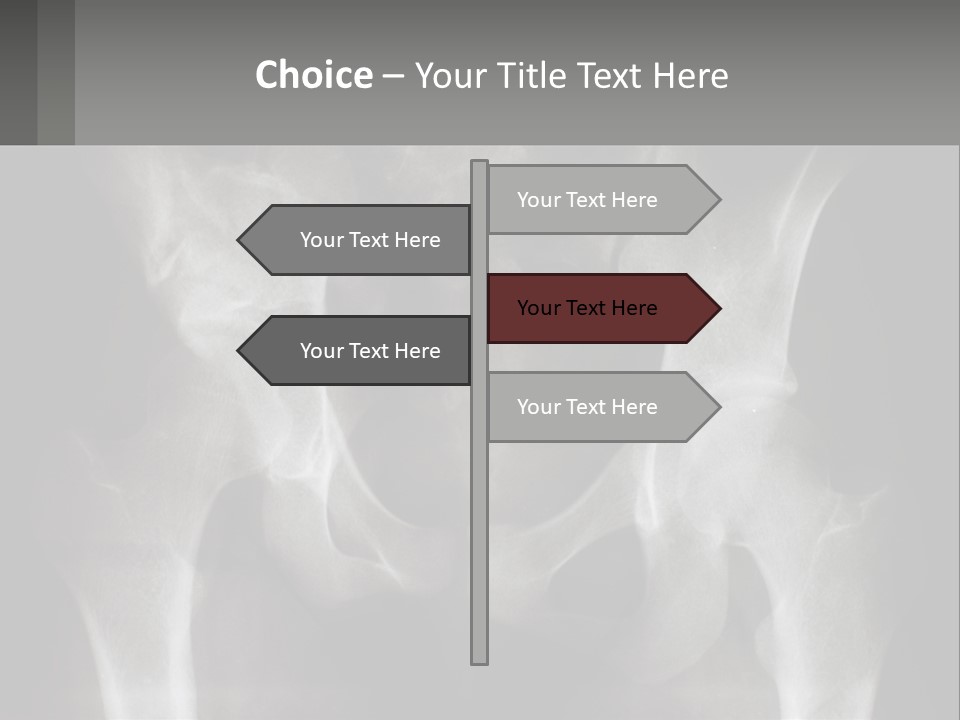 Home Made Human Hand PowerPoint Template