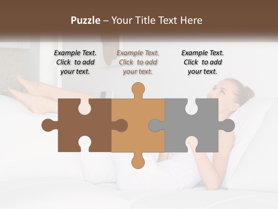 Garden Estate Man PowerPoint Template