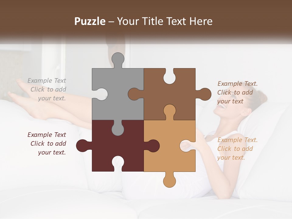 Garden Estate Man PowerPoint Template