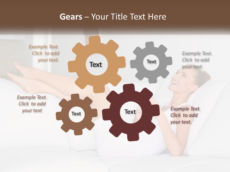 Garden Estate Man PowerPoint Template