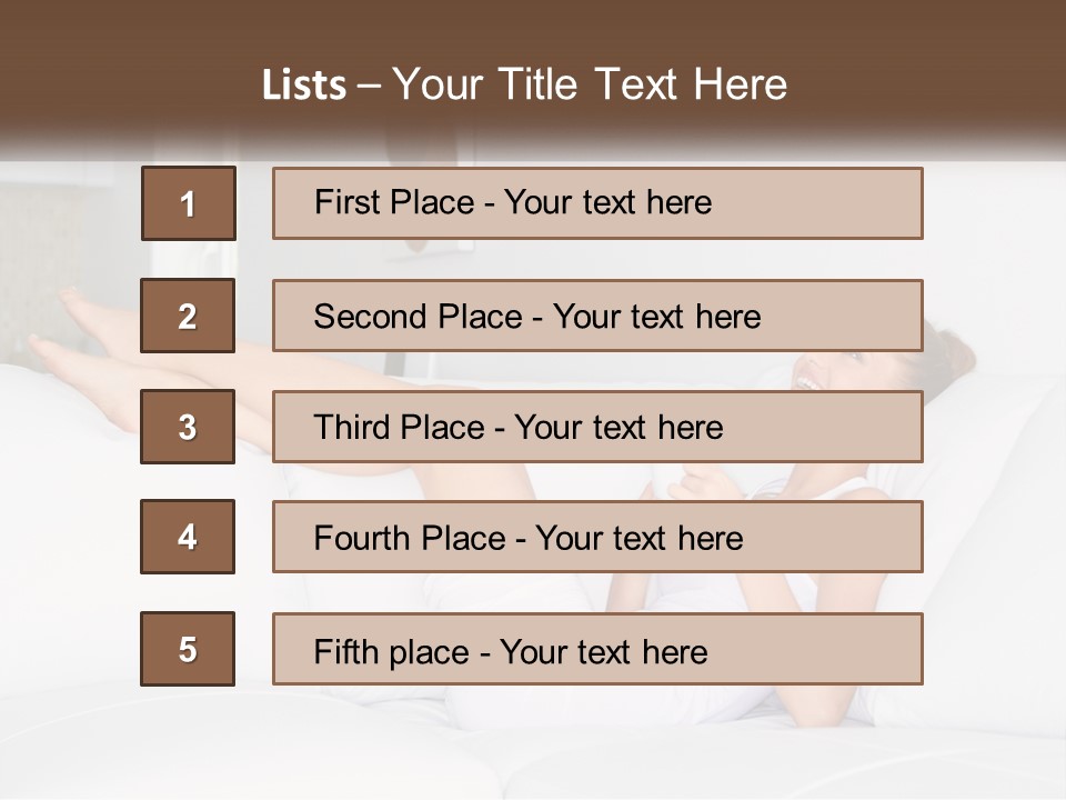 Garden Estate Man PowerPoint Template