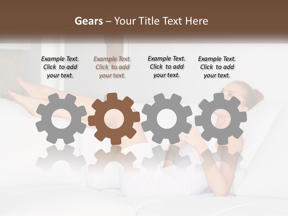 Garden Estate Man PowerPoint Template