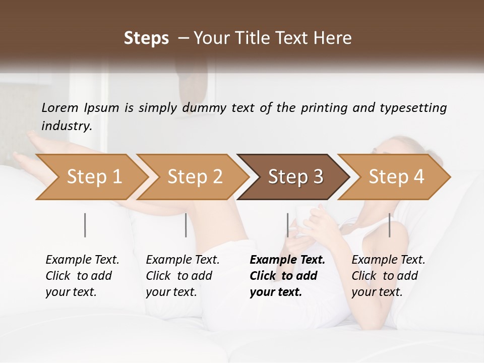 Garden Estate Man PowerPoint Template