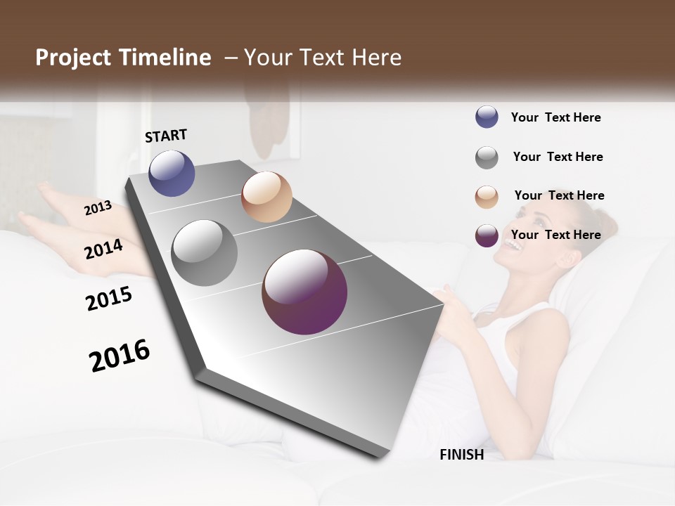 Garden Estate Man PowerPoint Template
