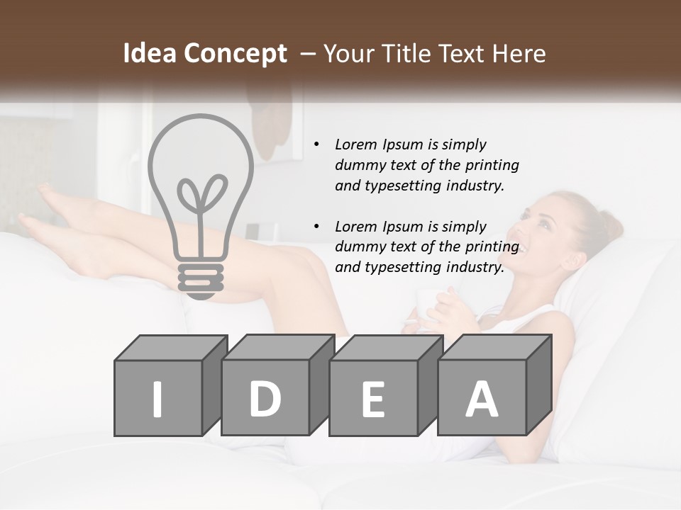 Garden Estate Man PowerPoint Template