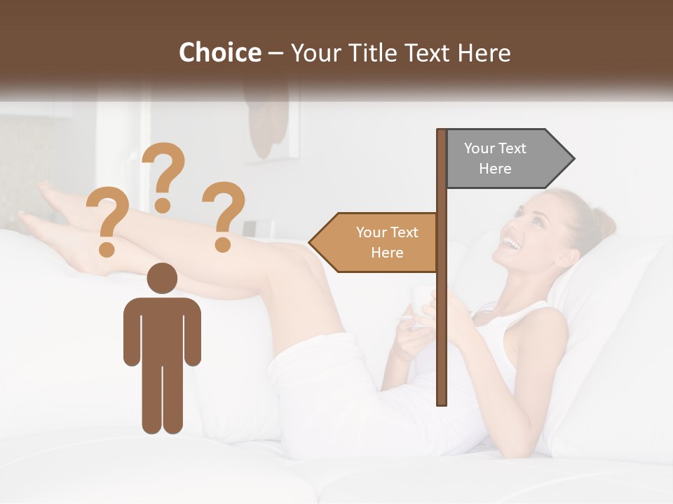 Garden Estate Man PowerPoint Template