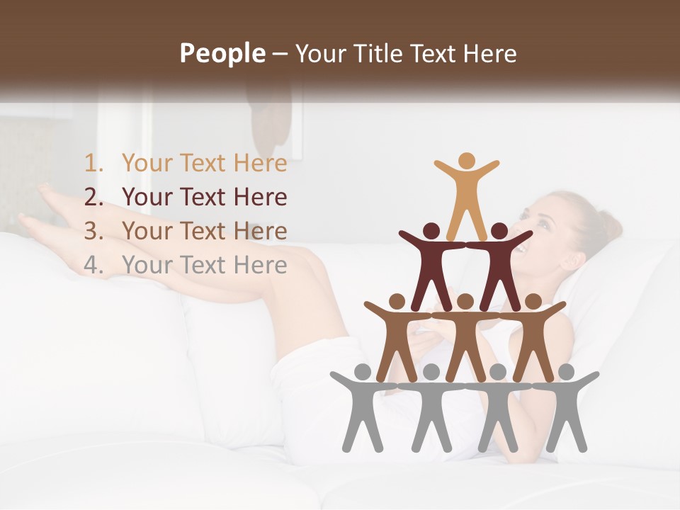 Garden Estate Man PowerPoint Template