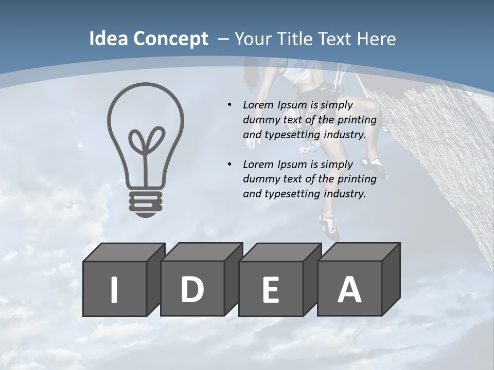Leaf Construction Investment PowerPoint Template