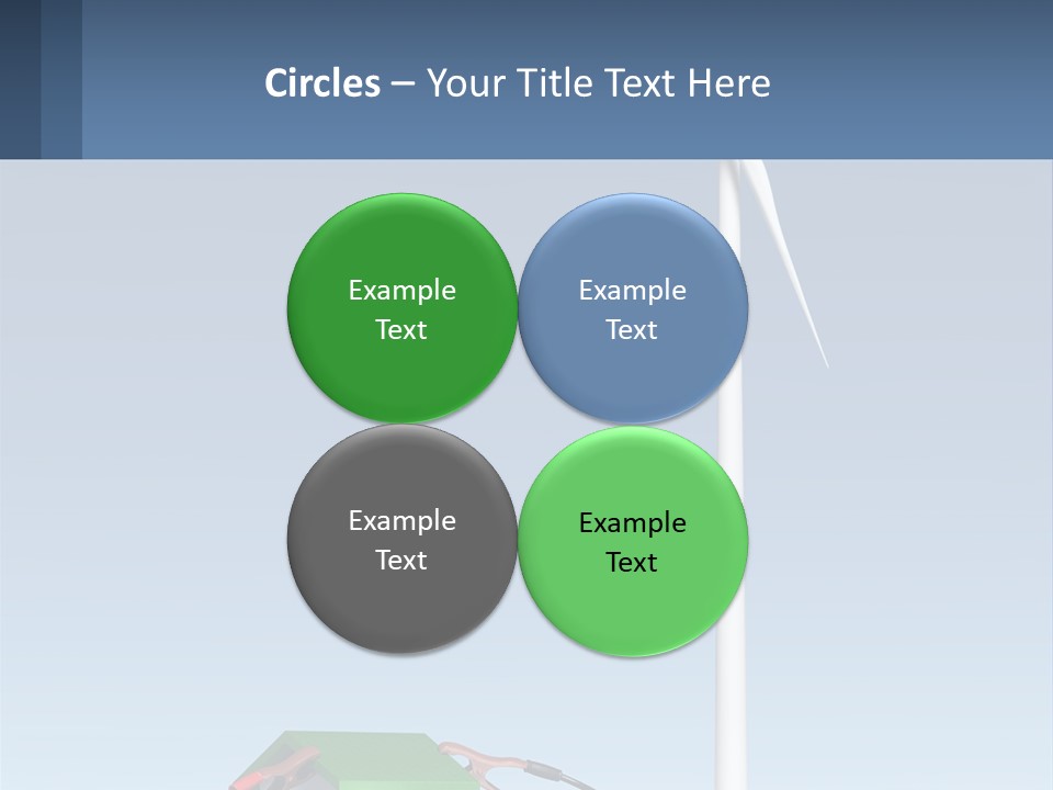 Business Leaf Man PowerPoint Template