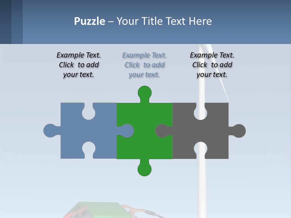 Business Leaf Man PowerPoint Template