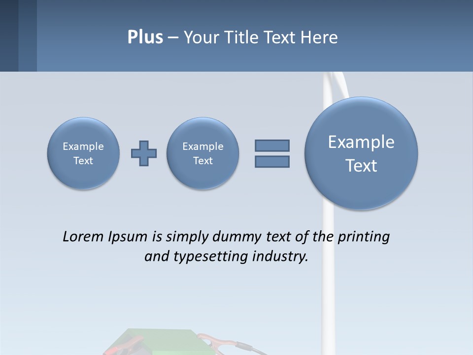 Business Leaf Man PowerPoint Template