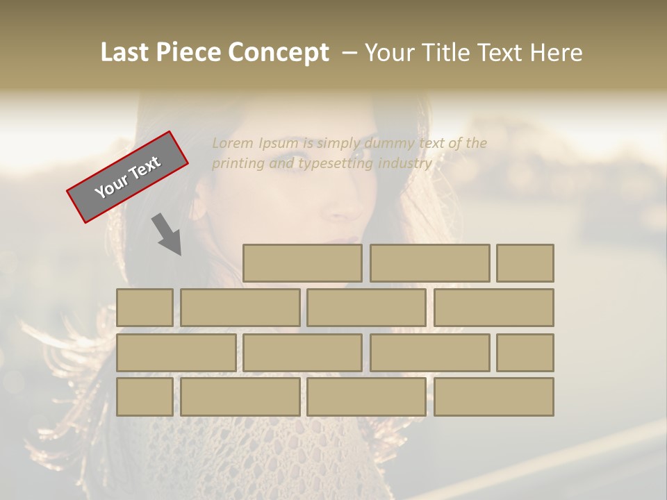 Rent Hand Structure PowerPoint Template