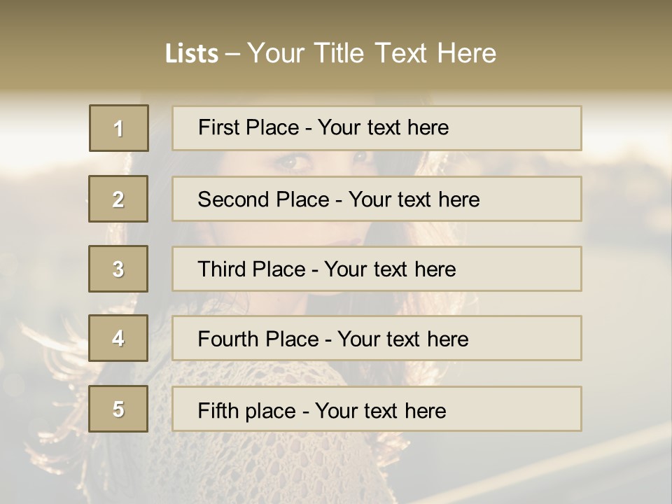 Rent Hand Structure PowerPoint Template