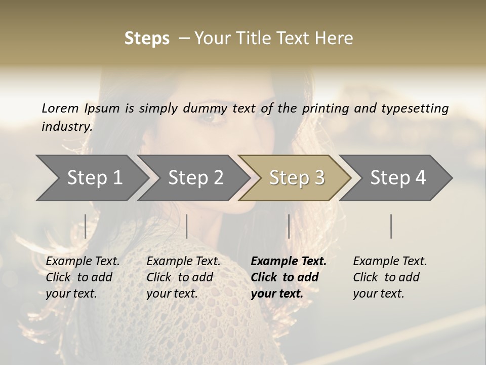 Rent Hand Structure PowerPoint Template