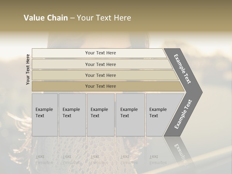 Rent Hand Structure PowerPoint Template