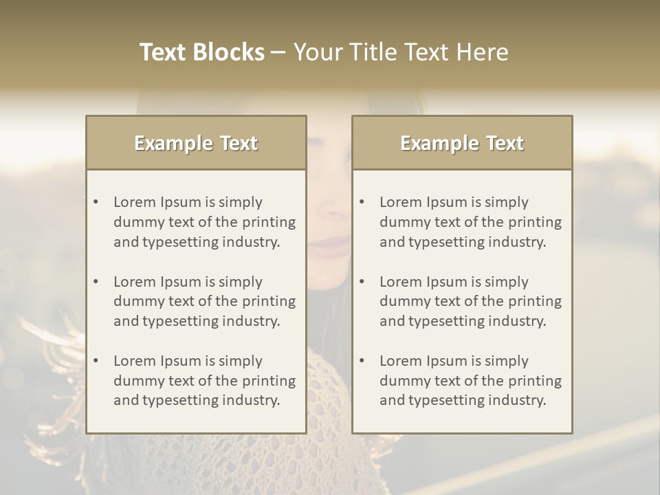 Rent Hand Structure PowerPoint Template