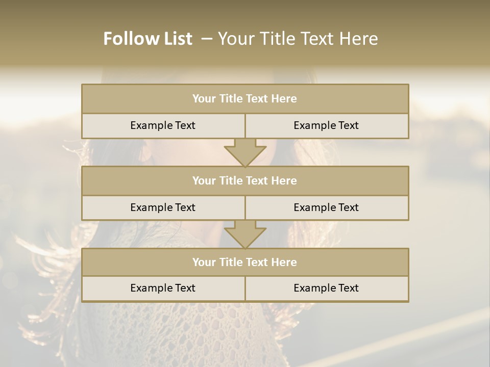 Rent Hand Structure PowerPoint Template