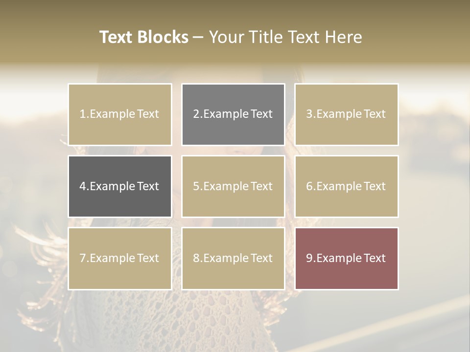 Rent Hand Structure PowerPoint Template