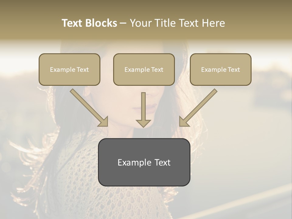 Rent Hand Structure PowerPoint Template