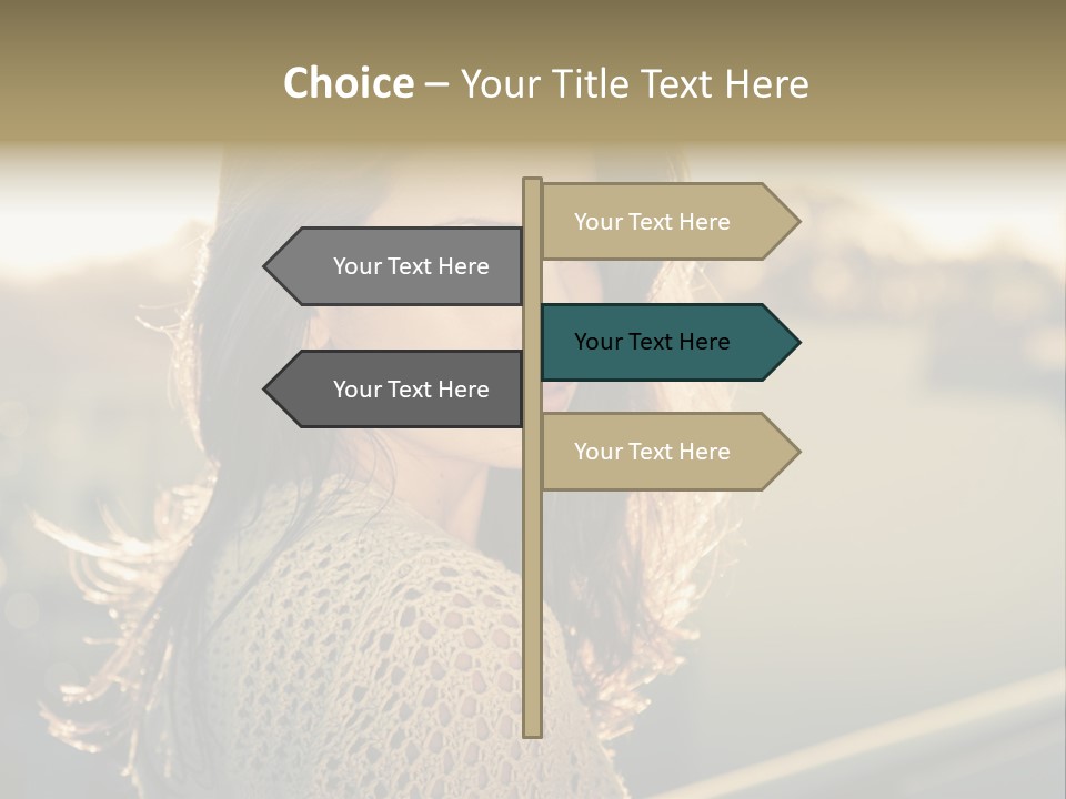 Rent Hand Structure PowerPoint Template