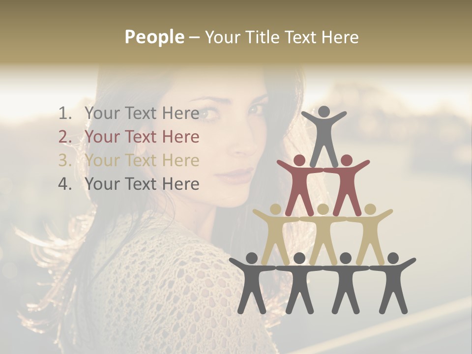 Rent Hand Structure PowerPoint Template