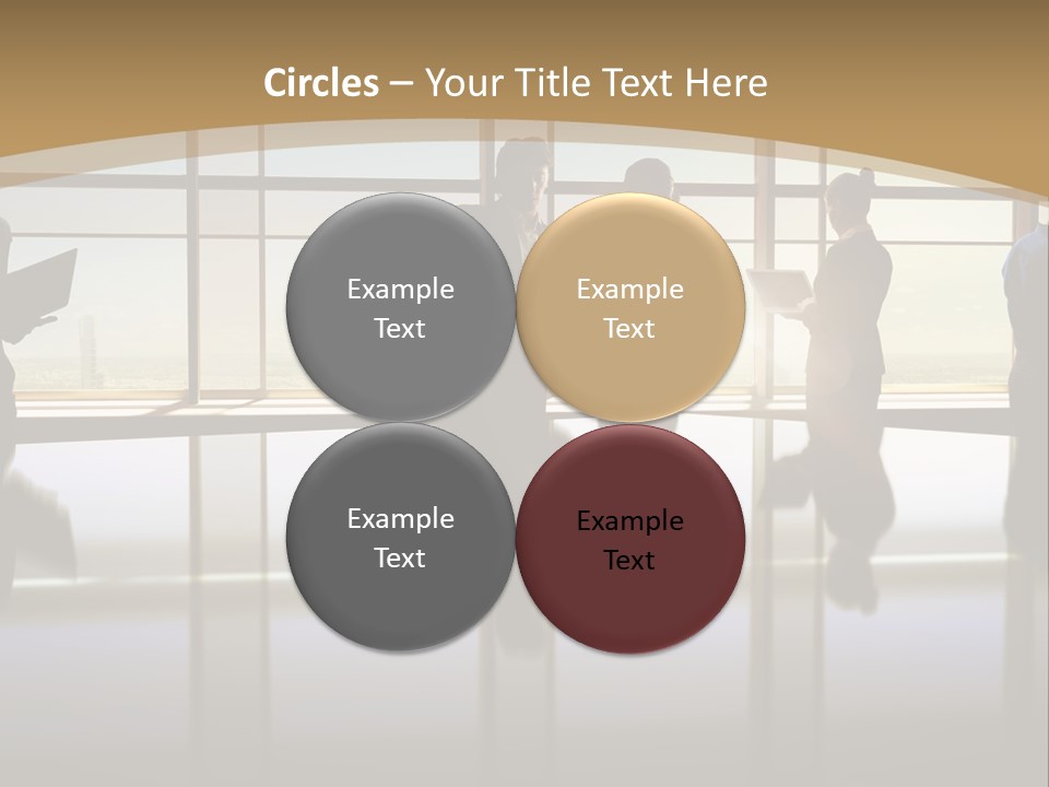 Structure Background Lawn PowerPoint Template