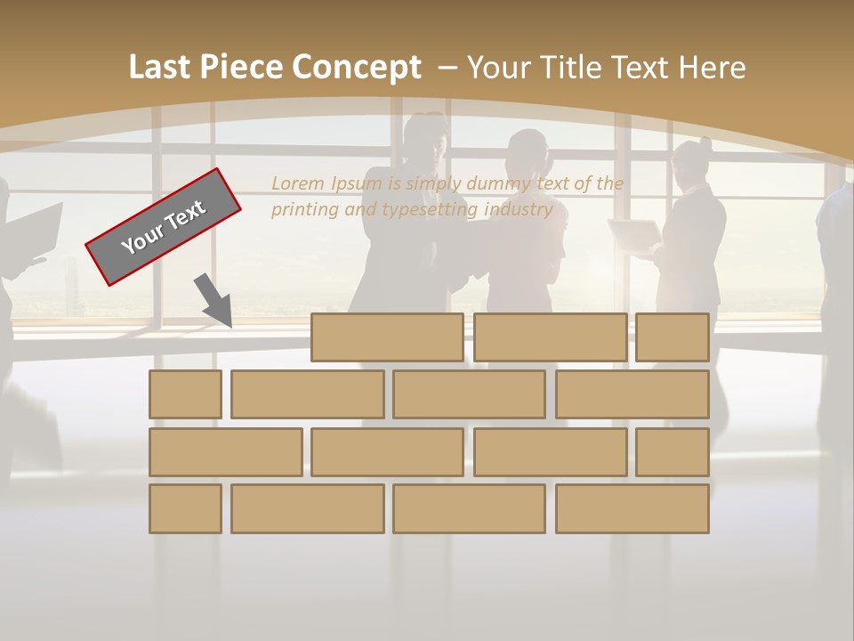 Structure Background Lawn PowerPoint Template