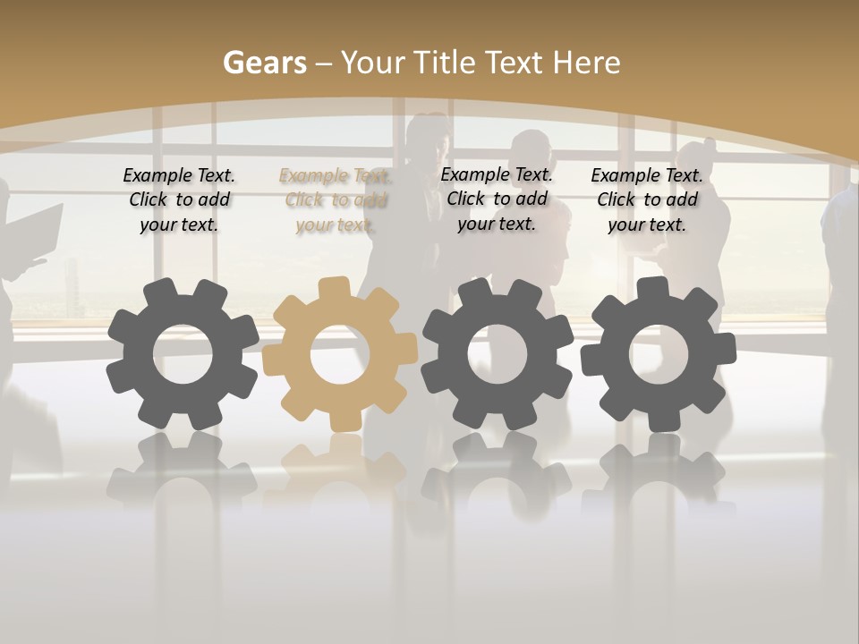 Structure Background Lawn PowerPoint Template