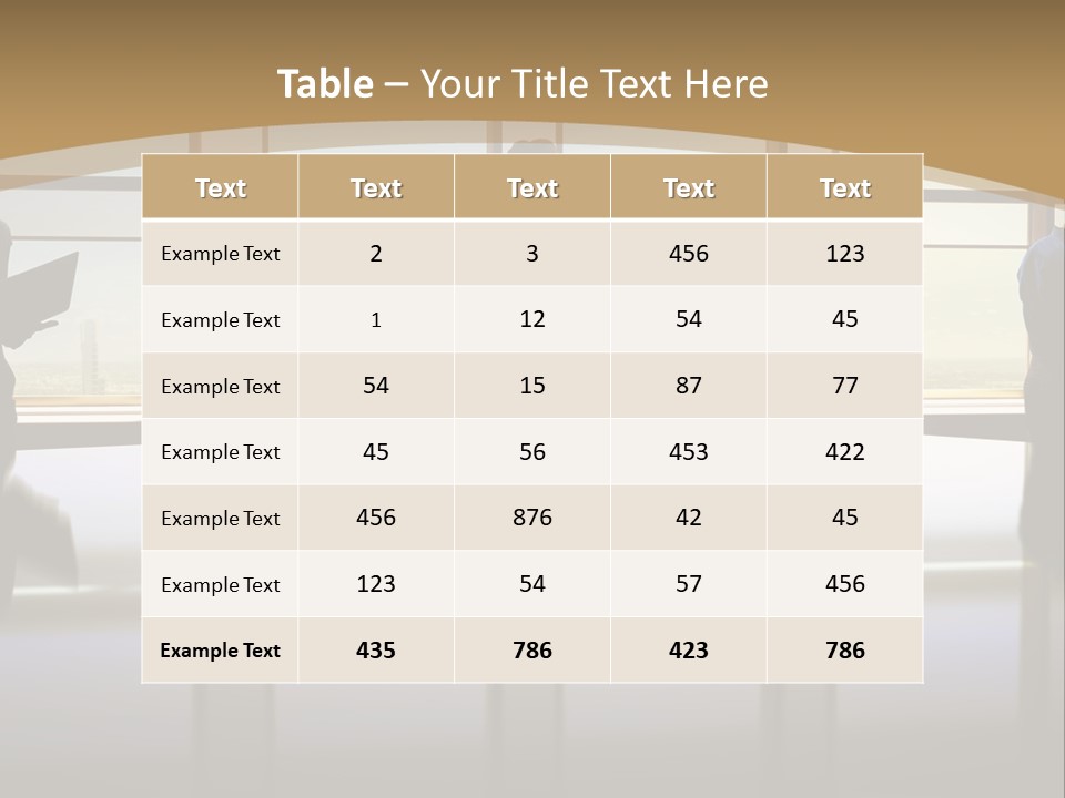 Structure Background Lawn PowerPoint Template