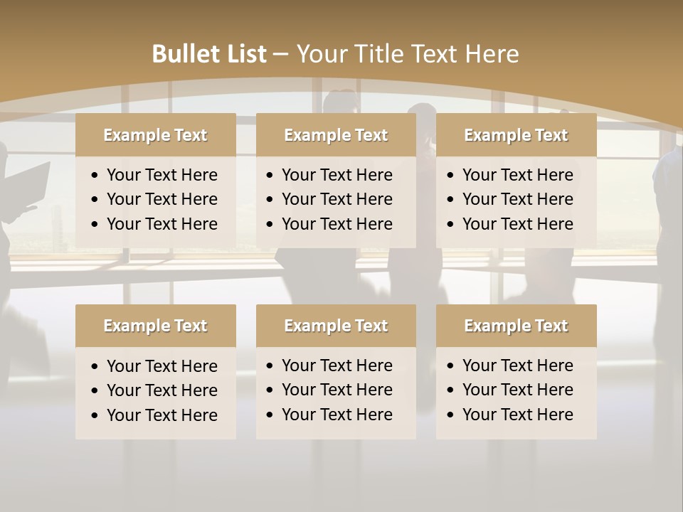 Structure Background Lawn PowerPoint Template