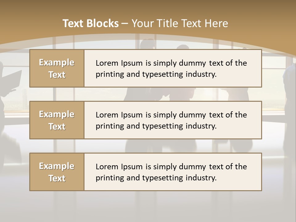 Structure Background Lawn PowerPoint Template