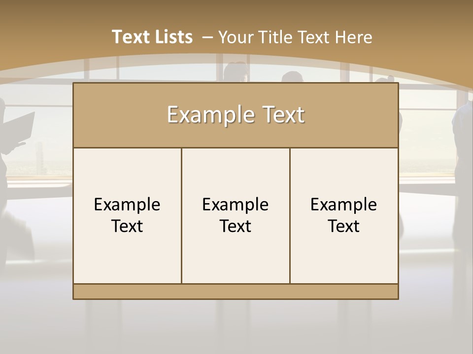 Structure Background Lawn PowerPoint Template