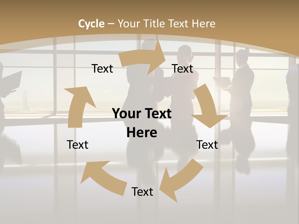 Structure Background Lawn PowerPoint Template
