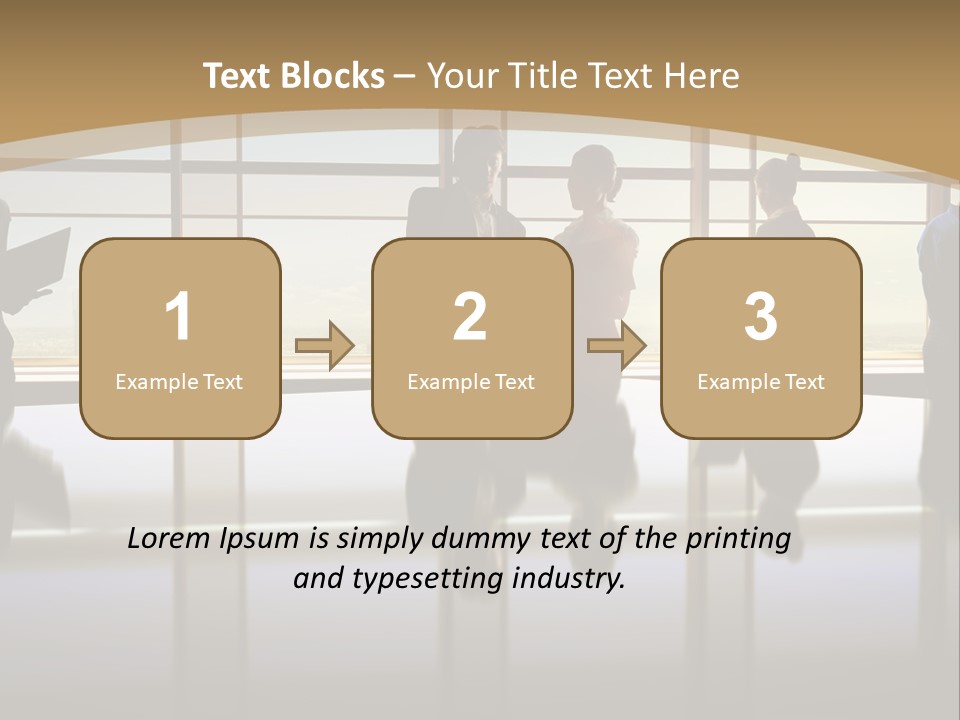 Structure Background Lawn PowerPoint Template