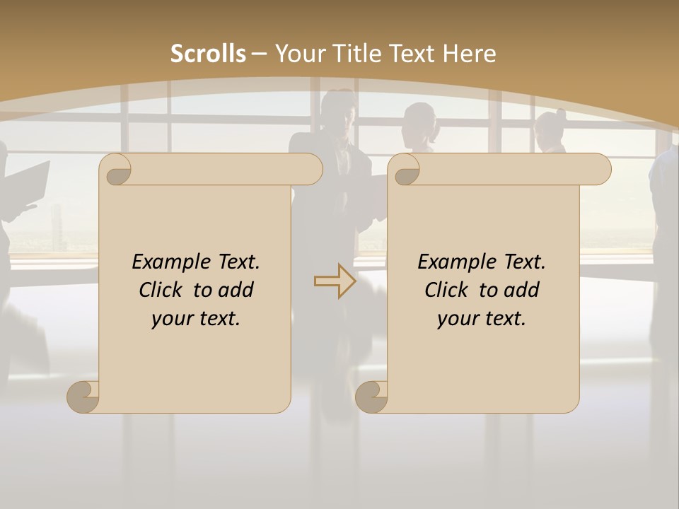 Structure Background Lawn PowerPoint Template