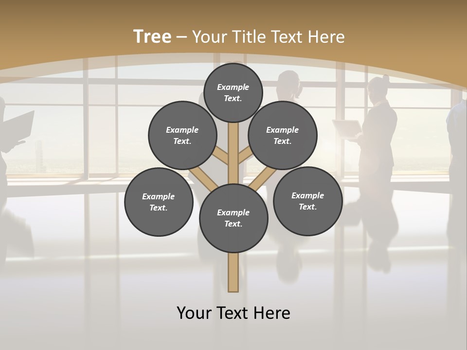 Structure Background Lawn PowerPoint Template