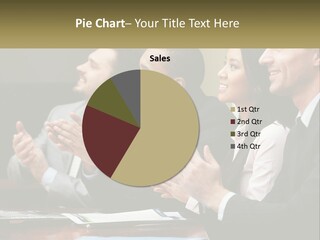 Leaf Business Sale PowerPoint Template